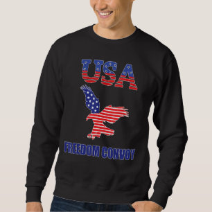 Unterstützung des Volkskonvois 2022 USA Freed Sweatshirt