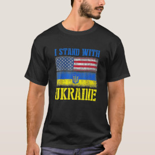 Unterstützung, die ich mit der Ukraine leisten kan T-Shirt