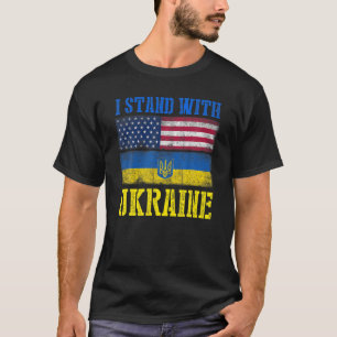 Unterstützung, die ich mit der Ukraine leisten kan T-Shirt