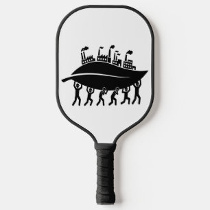 Unterstützung einer nachhaltigen grünen Industrie Pickleball Schläger