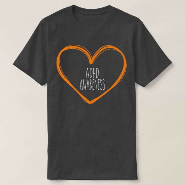 Unterstützung für ADHD-Bewusstseinsbildung 2 T-Shirt (Design vorne)