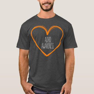 Unterstützung für ADHD-Bewusstseinsbildung 2 T-Shirt