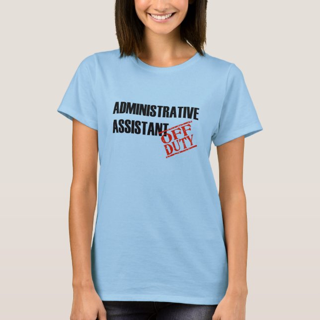 Unterstützung für Admin T-Shirt (Vorderseite)