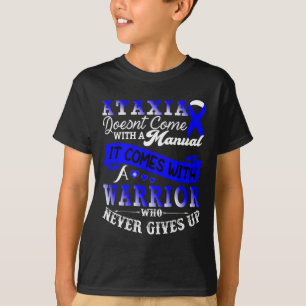 Unterstützung für Ataxie-Sensibilisierungskräfte T-Shirt