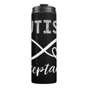 Unterstützung für Autismus mit diesem Advoc anzeig Thermosbecher