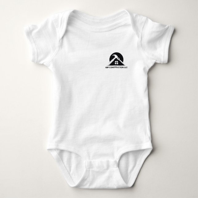 Unterstützung für Babybekleidungsgeschäfte Baby Strampler (Vorderseite)