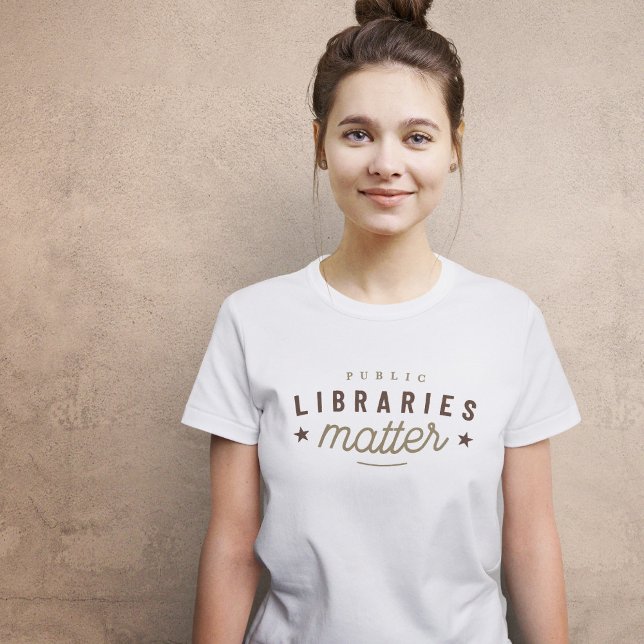 Unterstützung für Bibliotheken T-Shirt (Von Creator hochgeladen)