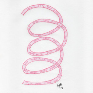 Unterstützung für Brustkrebs - Ewige Karte Hoffnun