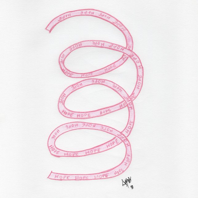 Unterstützung für Brustkrebs - Ewige Karte Hoffnun (Von Creator hochgeladen)