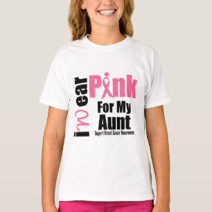 Unterstützung für Brustkrebs rosa Schleimtasche T-Shirt