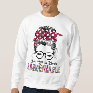 Unterstützung für Cystic Hygroma Awareness Ribbon  Sweatshirt
