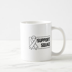 Unterstützung für das Bewusstsein von Squad Orange Kaffeetasse