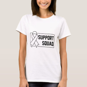 Unterstützung für das Bewusstsein von Squad Orange T-Shirt