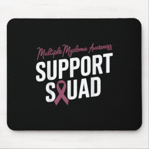 Unterstützung für das Burgundy-Multiples Myelom Mousepad