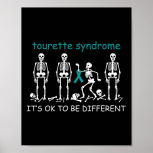 Unterstützung für das Tourette-Syndrom Poster