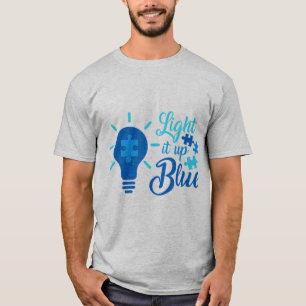 Unterstützung für die Akzeptanz von Autismus mit d T-Shirt