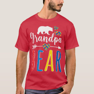 Unterstützung für die Liebe des Oper Bear Autismus T-Shirt