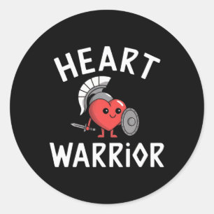 Unterstützung für die Mama von Chd Awareness Heart Runder Aufkleber