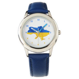 Unterstützung für die Ukraine Beobachten der ukrai Armbanduhr