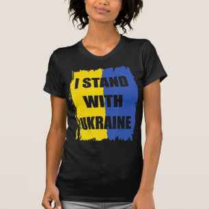 Unterstützung für die Ukraine Ich stehe mit der Uk T-Shirt