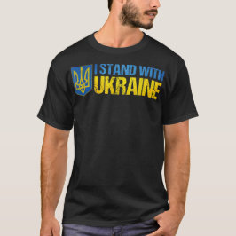 Unterstützung für die Ukraine Ich stehe mit der uk T-Shirt