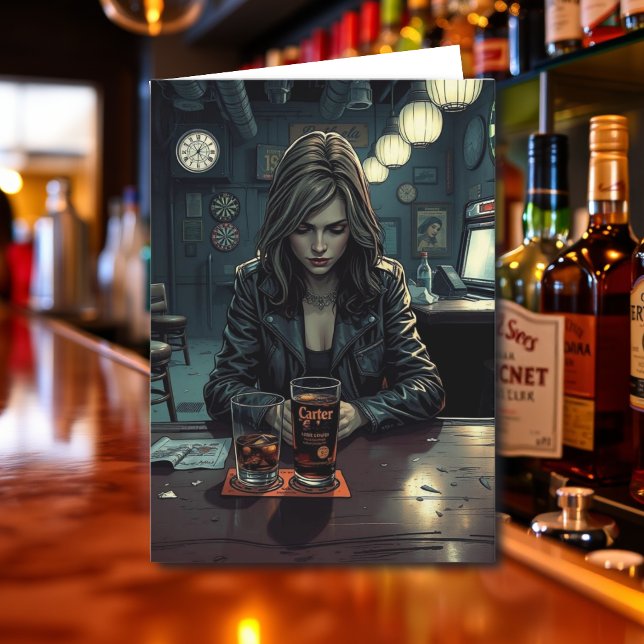 Unterstützung für eine traurige Freundin in einer  Karte (Von Creator hochgeladen)