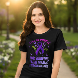 Unterstützung für einen geliebten Menschen mit Epi Tri-Blend Shirt