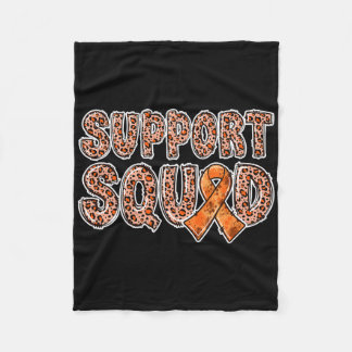 Unterstützung für gedruckte Werbung mit orangefarb Fleecedecke