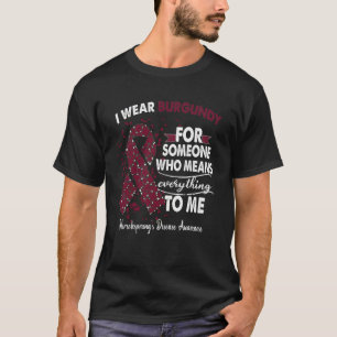 Unterstützung für Hirschfeders Krankheitsbewusst T-Shirt