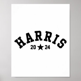 Unterstützung für Kamala-harris Abstimmung 2024 Pr Poster