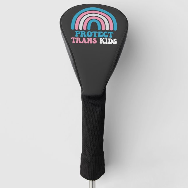 Unterstützung für LGBT-Stolz Schützen von Trans Ki Golf Headcover (Vorderseite)