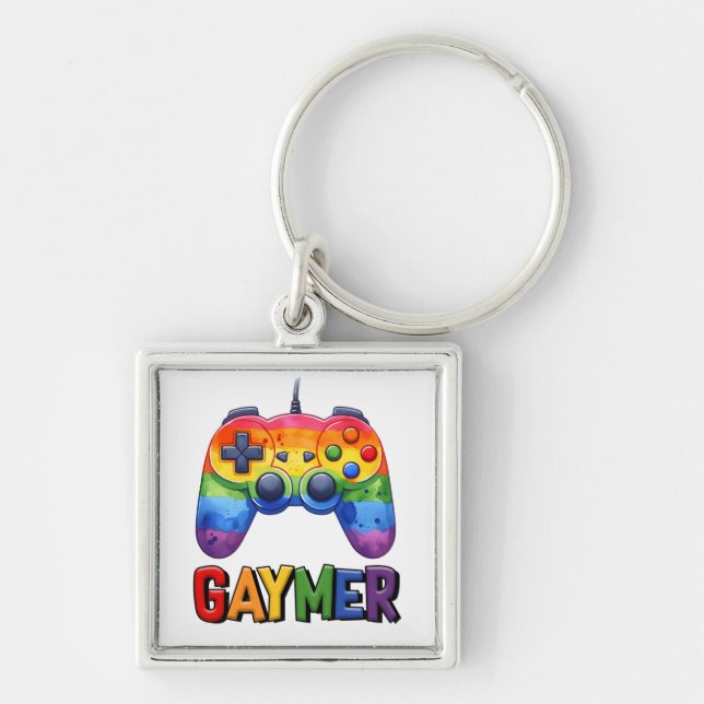 Unterstützung für LGBTQ Schlüsselanhänger (Vorne)