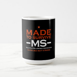 Unterstützung für Multiple-Sklerose-Überlebende Kaffeetasse