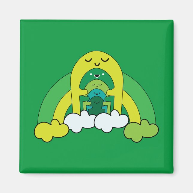 Unterstützung für psychische Gesundheit Magnet (Vorne)