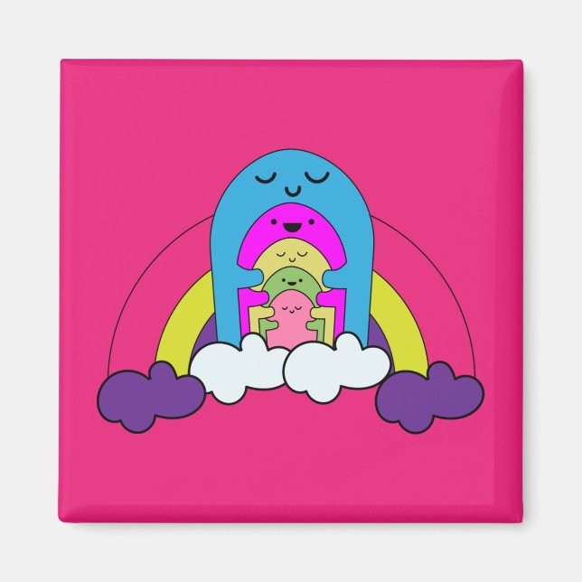 Unterstützung für psychische Gesundheit Magnet (Vorne)