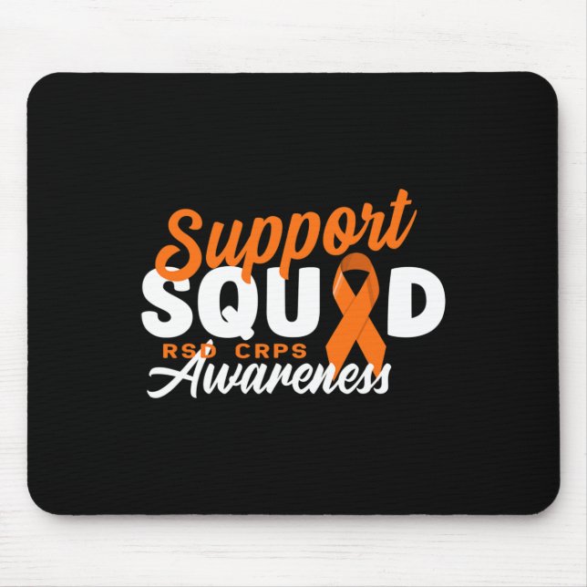 Unterstützung für Quadrate I Reflex Dystrophy Pain Mousepad (Vorne)