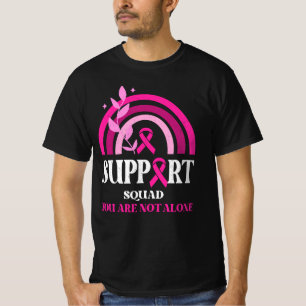 Unterstützung für Squad Brustkrebs-Bewusstsein Leo T-Shirt