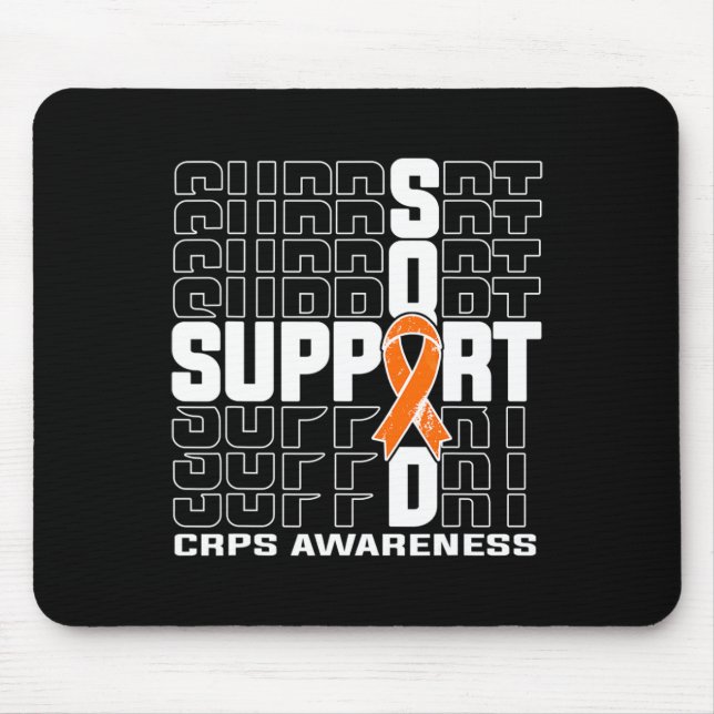 Unterstützung für Squad Crps-Bewusstsein Mousepad (Vorne)