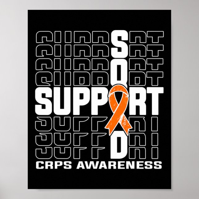 Unterstützung für Squad Crps-Bewusstsein Poster (Vorne)