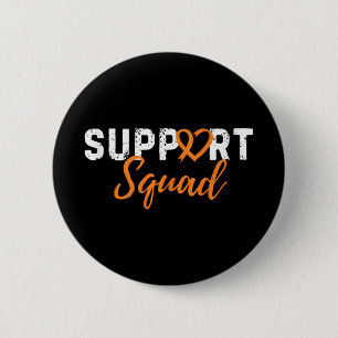 Unterstützung für Squad Leukämie Krebs Liebe Herz Button