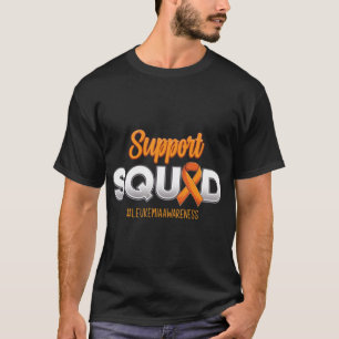 Unterstützung für Squad Leukämie Sensibilisierungs T-Shirt