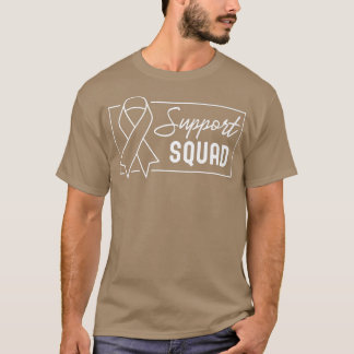 Unterstützung für Squad Orange Warrior ADHD Awaren T-Shirt