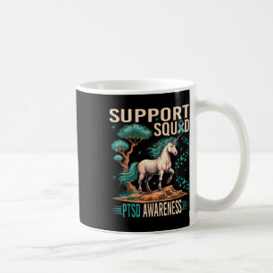 Unterstützung für Squad Ptsd Awareness Mental Heal Kaffeetasse