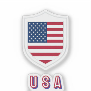 Unterstützung für Team USA Soccer Aufkleber