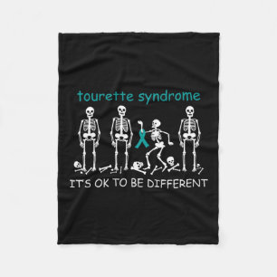 Unterstützung für Tourette-Syndrom Fleecedecke