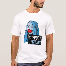 Unterstützung für Uyghurs T-Shirt