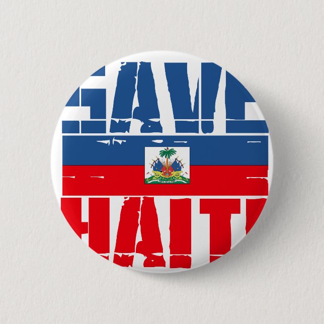 UNTERSTÜTZUNG HAITI BUTTON (Vorderseite)