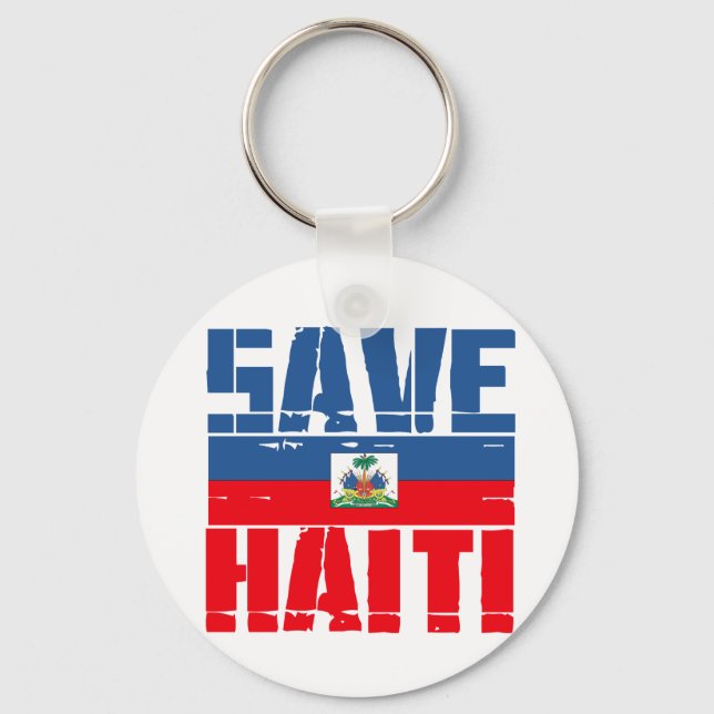 UNTERSTÜTZUNG HAITI SCHLÜSSELANHÄNGER (Vorderseite)