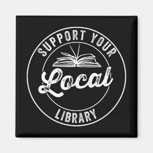 Unterstützung Ihrer lokalen Bibliothek Magnet