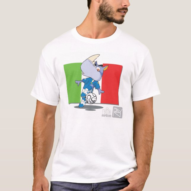 UNTERSTÜTZUNG ITALIEN T-Shirt (Vorderseite)